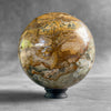 Wonderful Maligano Jasper Sphere on a Custom Stand PS 580