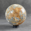 Wonderful Maligano Jasper Sphere on a Custom Stand PS 547