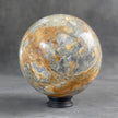 Wonderful Maligano Jasper Sphere on a Custom Stand PS 547