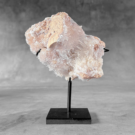 Beautiful Quartz Crystal cluster on a custom stand CC/519