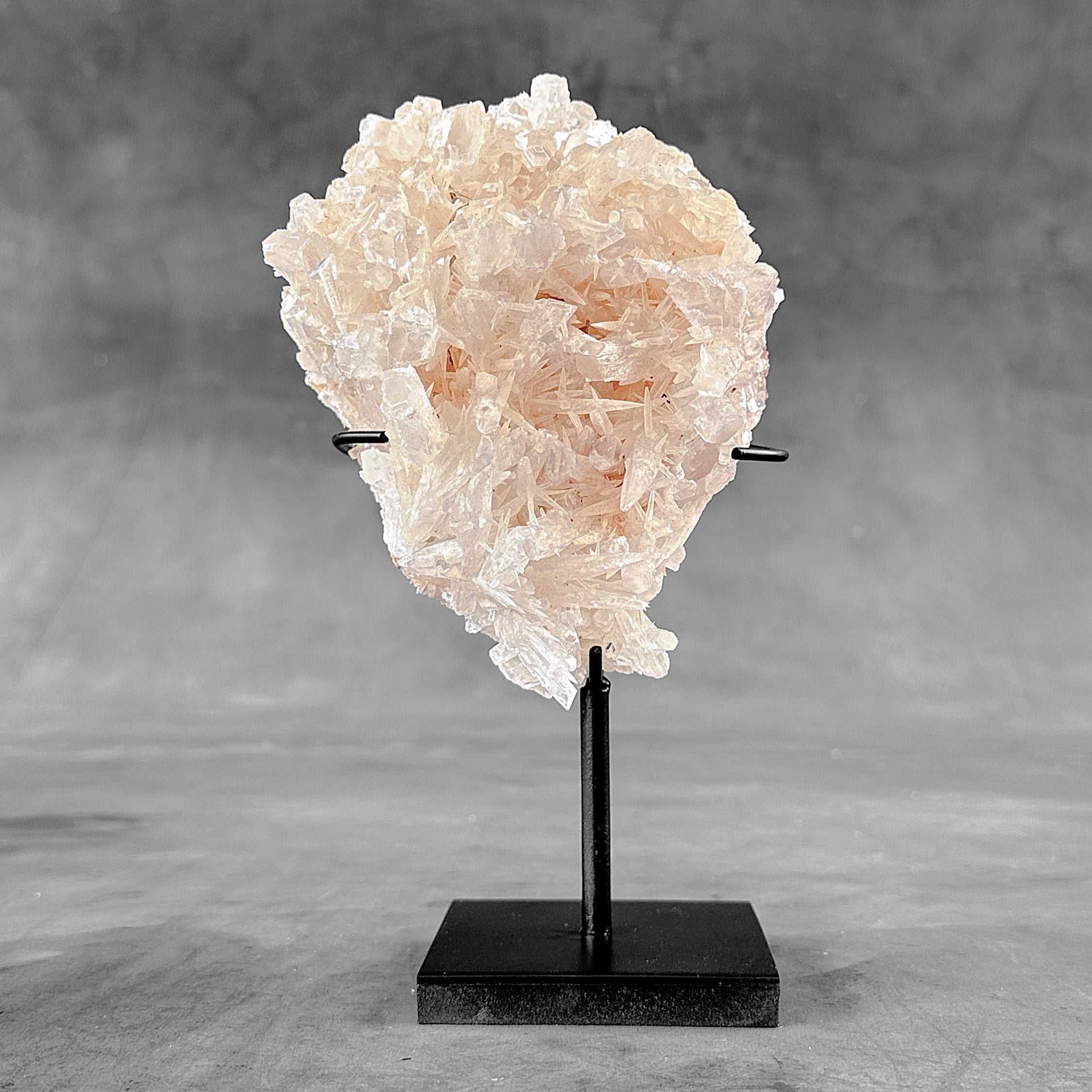 Beautiful Quartz Crystal cluster on a custom stand CC/521