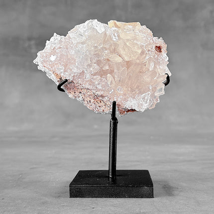 Beautiful Quartz Crystal cluster on a custom stand CC/522