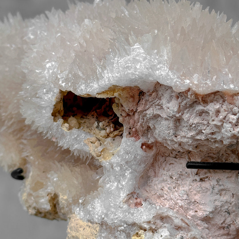 Beautiful Blush Pink Crystal cluster CC/517