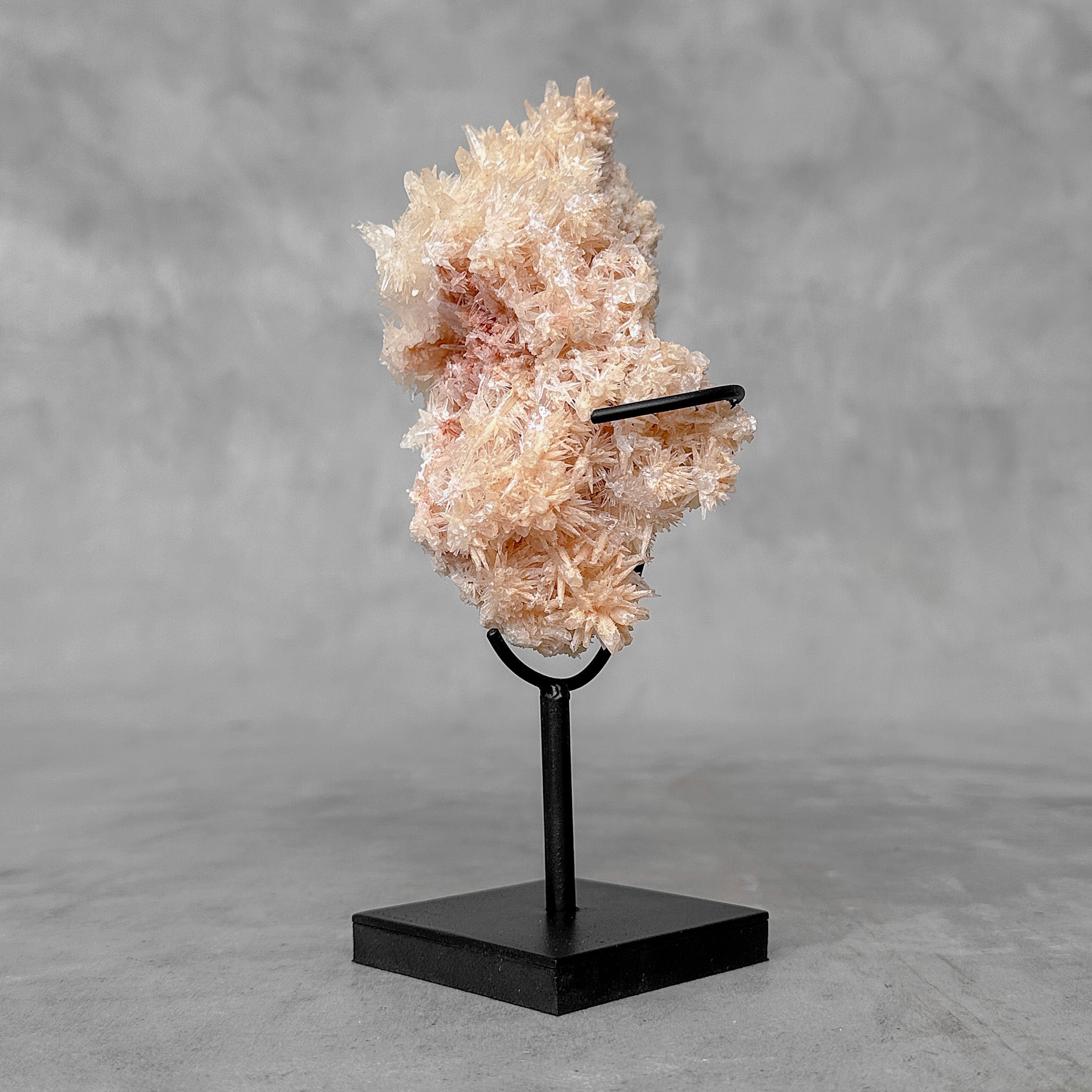 Beautiful Quartz Crystal cluster on a custom stand CC/518