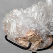 Beautiful Quartz Crystal cluster on a custom stand CC/528