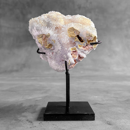 Beautiful Quartz Crystal cluster on a custom stand CC/540