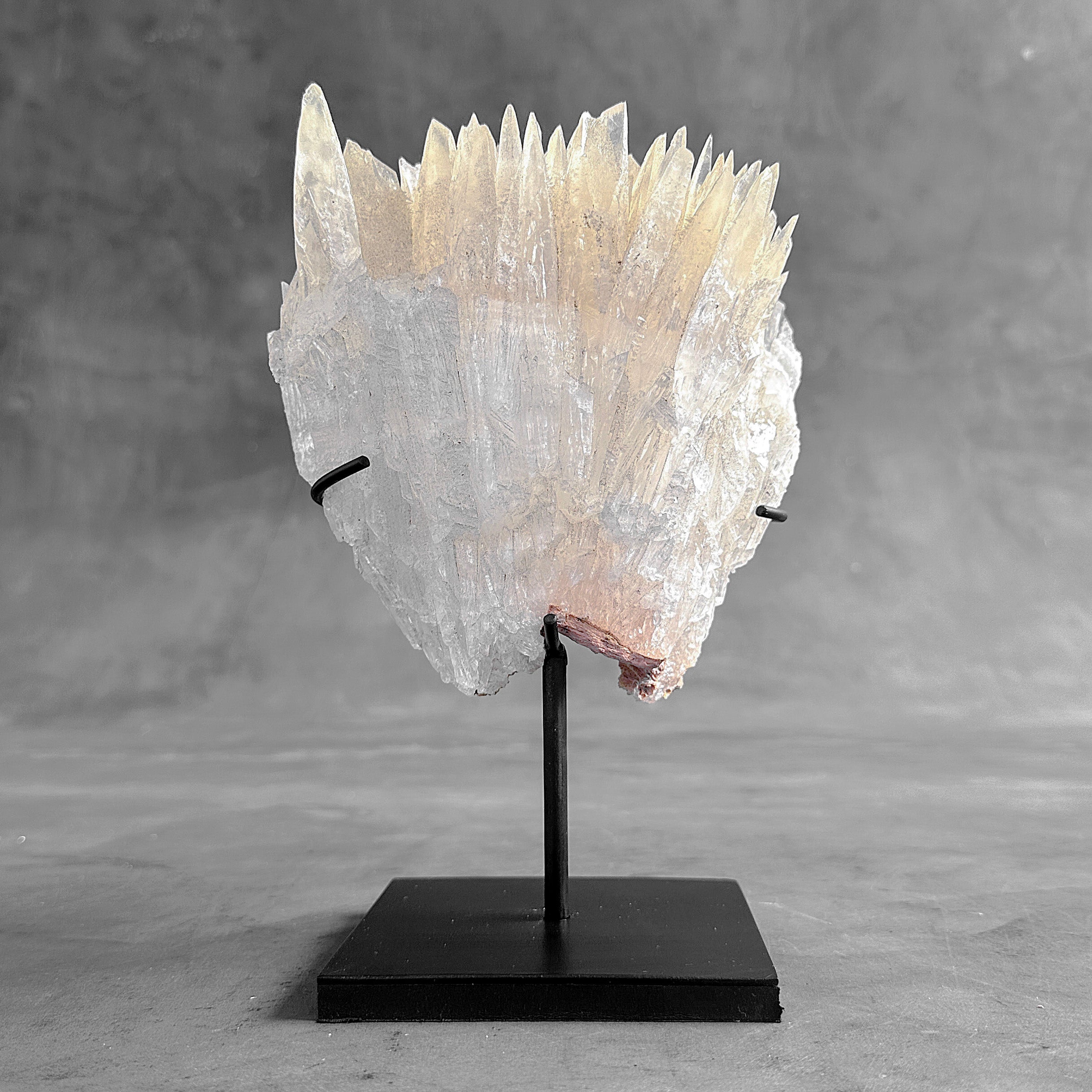 Beautiful Quartz Crystal cluster on a custom stand CC/543