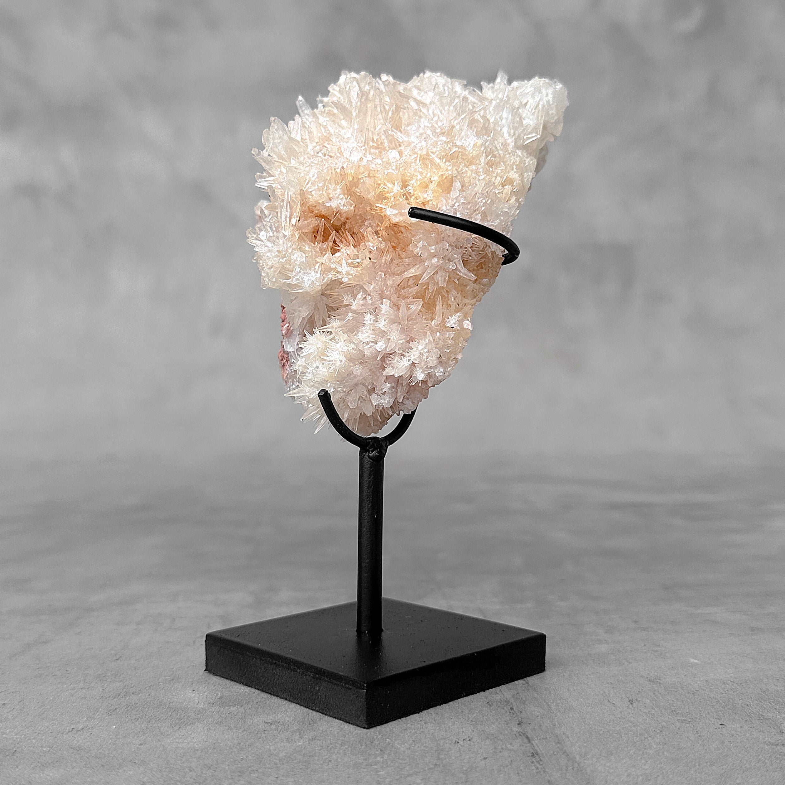 Beautiful Quartz Crystal cluster on a custom stand CC/537