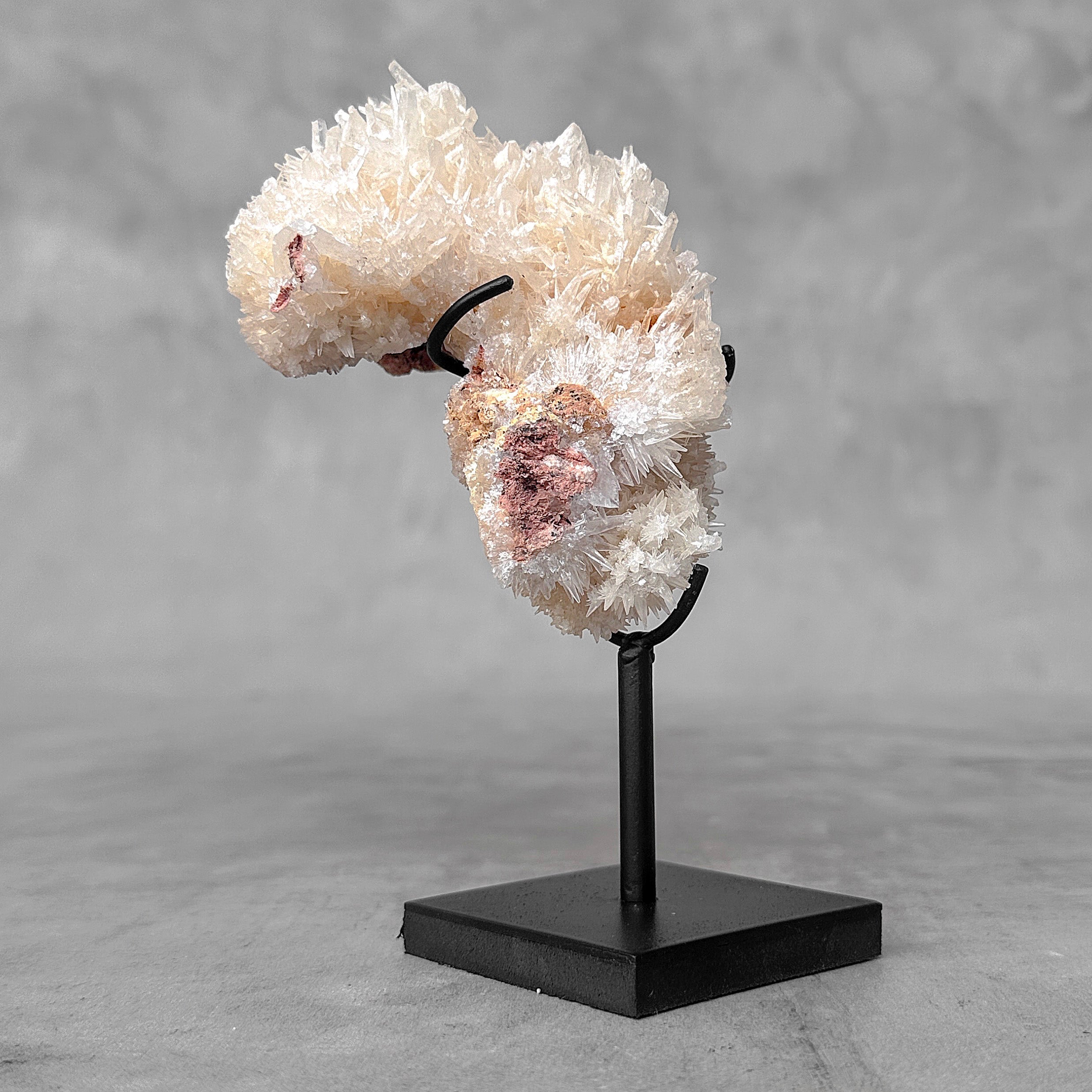 Beautiful Quartz Crystal cluster on a custom stand CC/537