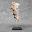 Beautiful Quartz Crystal cluster on a custom stand CC/538