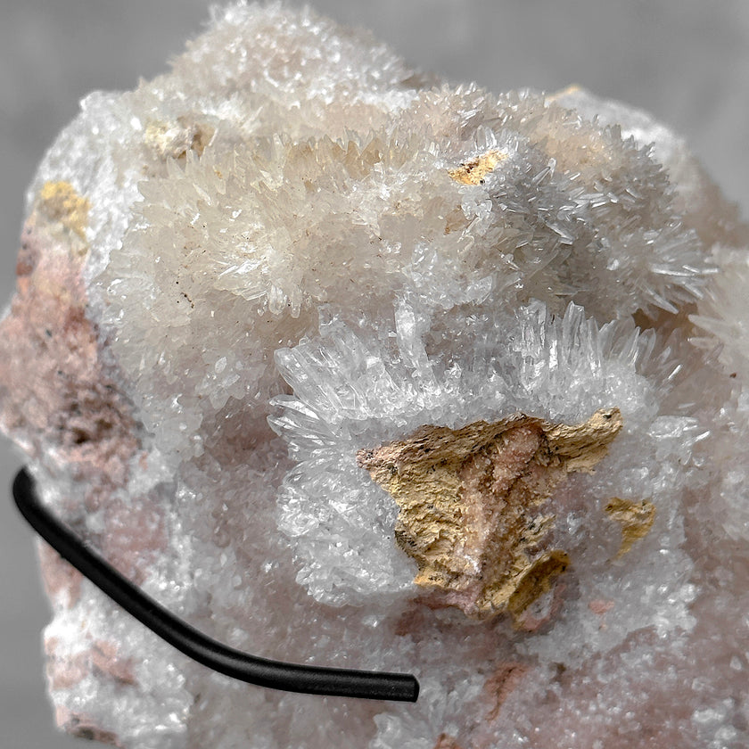 Beautiful Quartz Crystal cluster on a custom stand CC/540