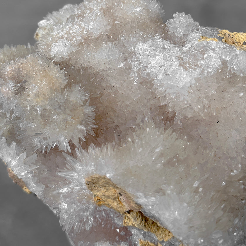 Beautiful Quartz Crystal cluster on a custom stand CC/540