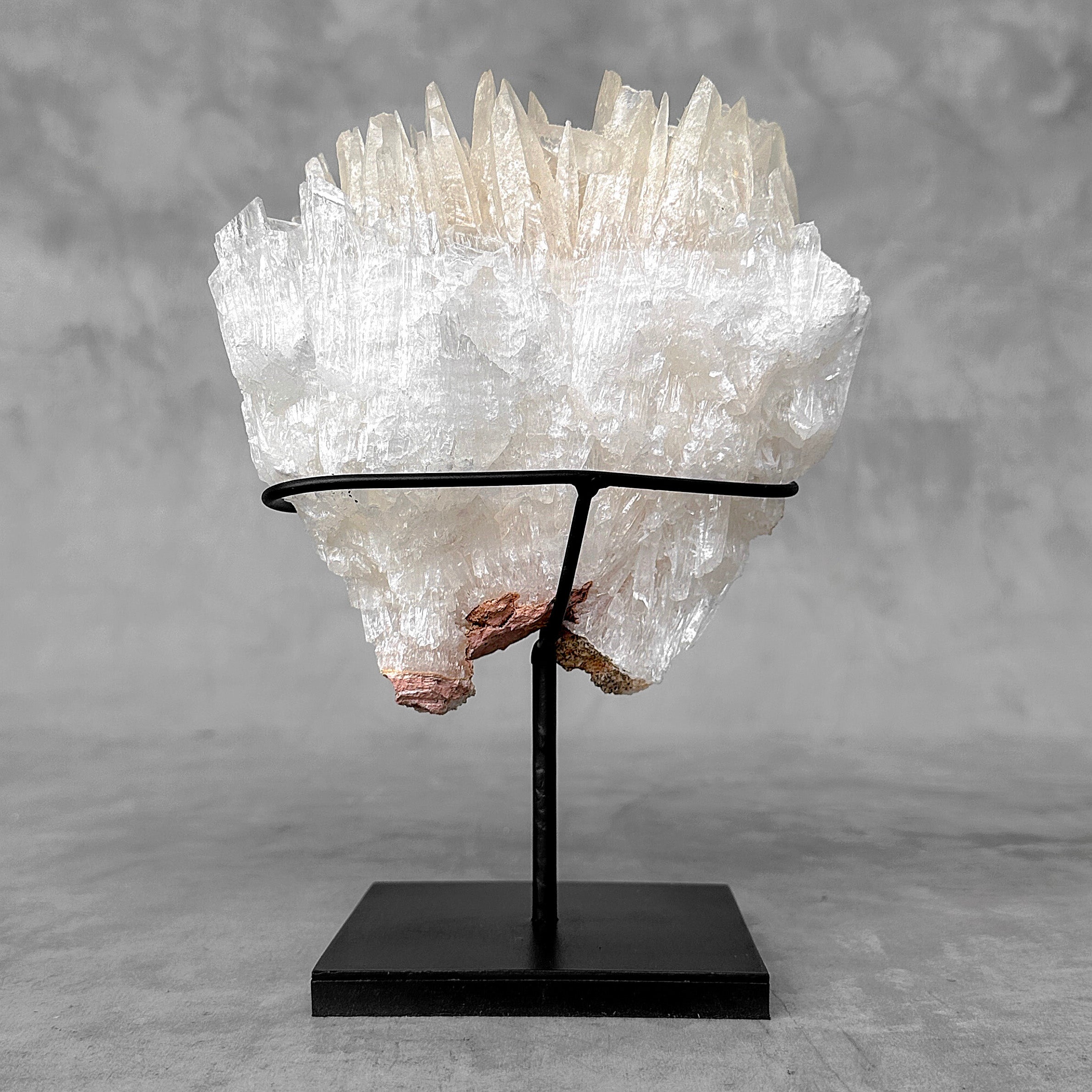 Beautiful Quartz Crystal cluster on a custom stand CC/543