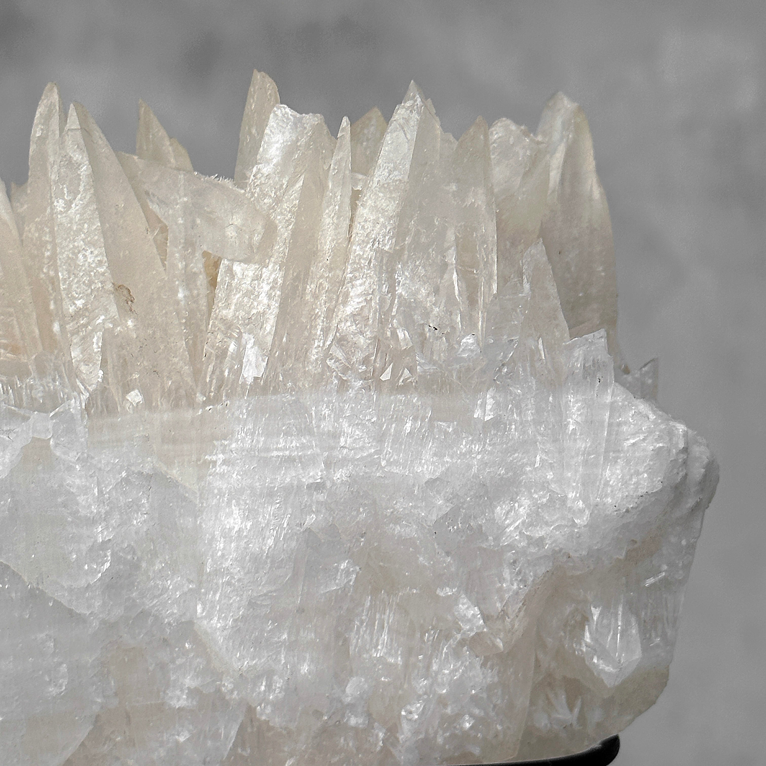 Beautiful Quartz Crystal cluster on a custom stand CC/543