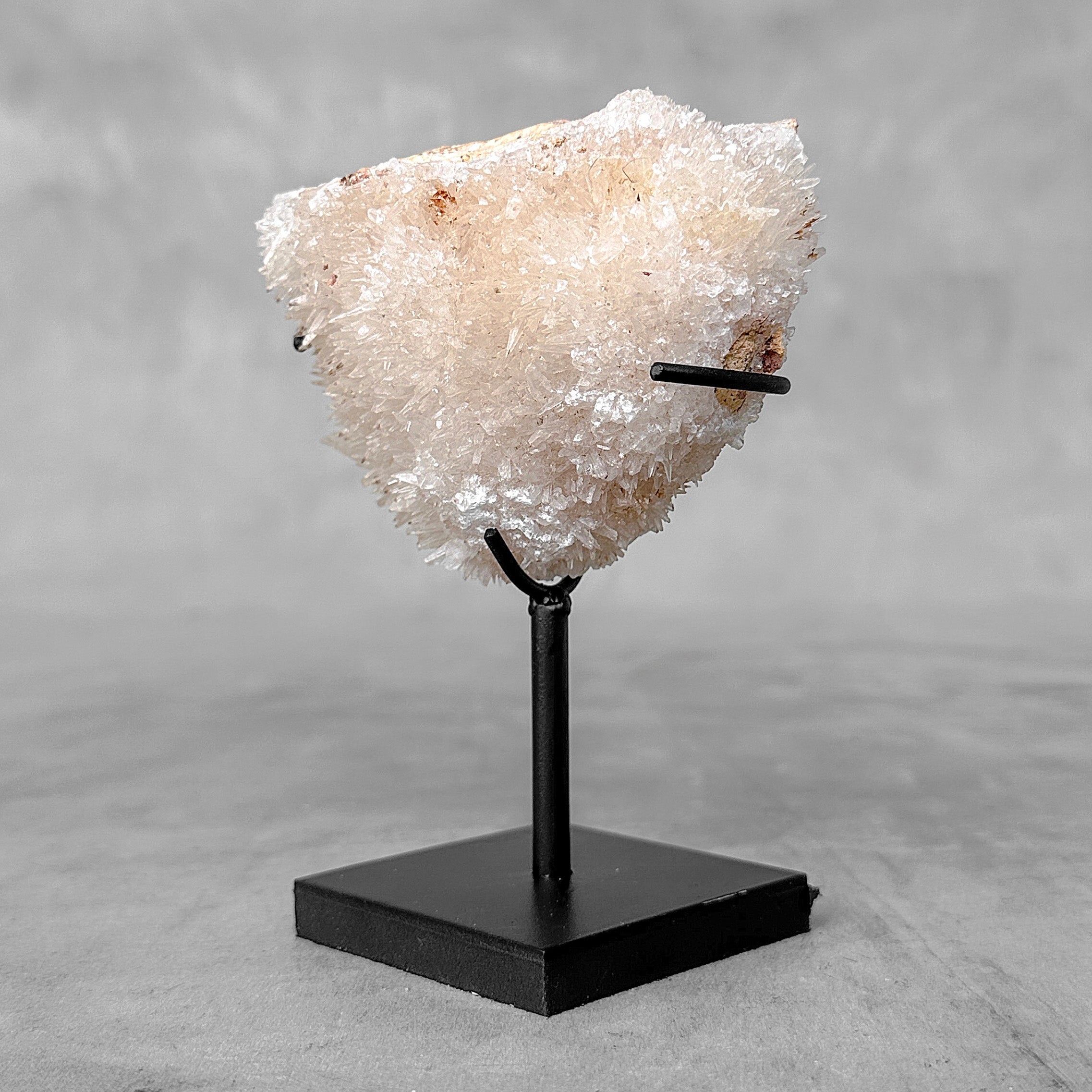 Beautiful Quartz Crystal cluster on a custom stand CC/546