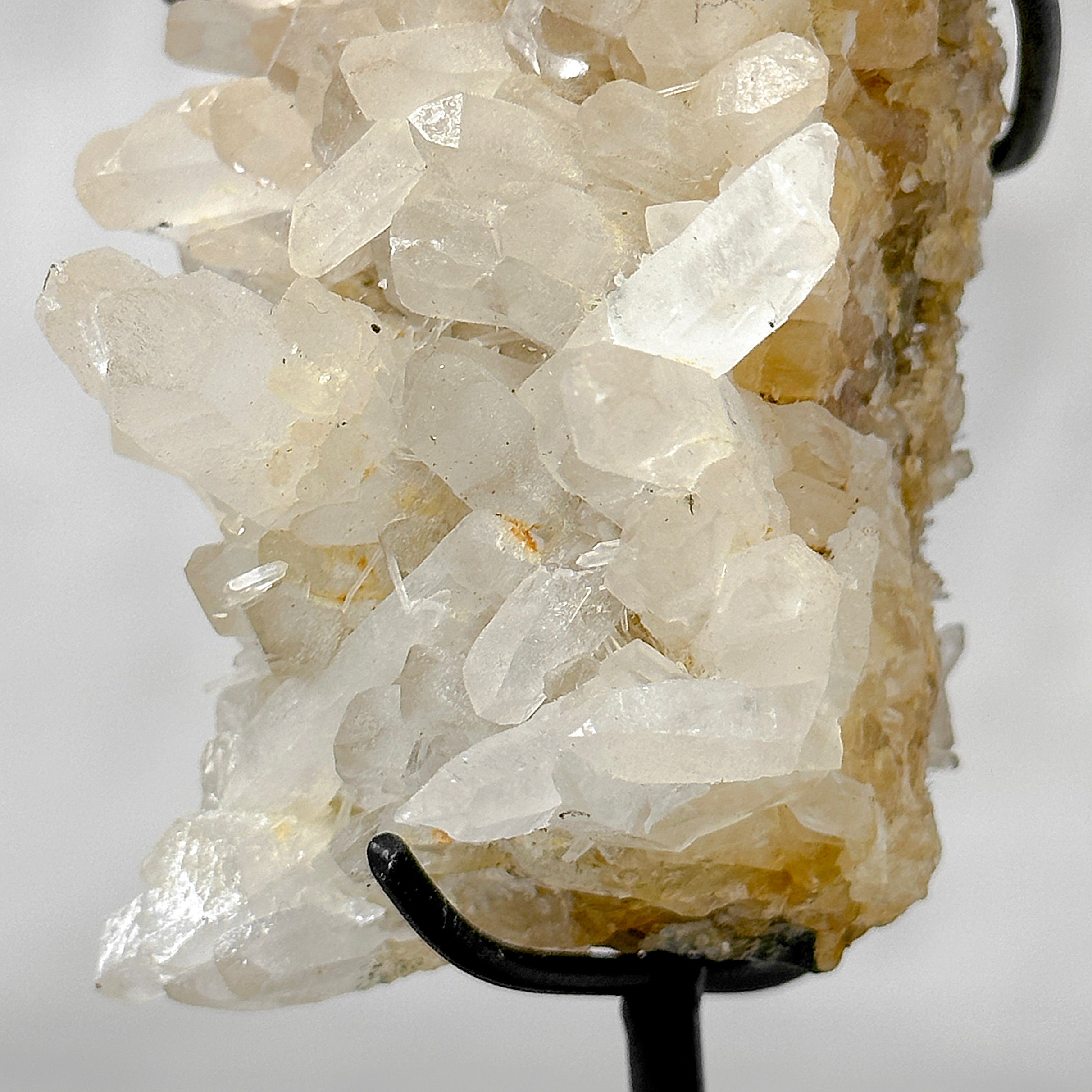 Beautiful Quartz Crystal cluster on a custom stand CC/551