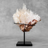 Beautiful Quartz Crystal cluster on a custom stand CC/559