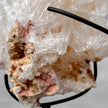 Beautiful Quartz Crystal cluster on a custom stand CC/559