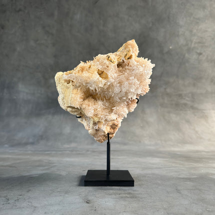 Beautiful Quartz Crystal cluster on a custom stand CC/568