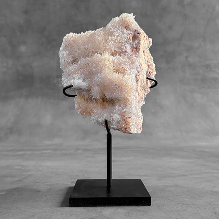 Beautiful Quartz Crystal cluster on a custom stand CC/575