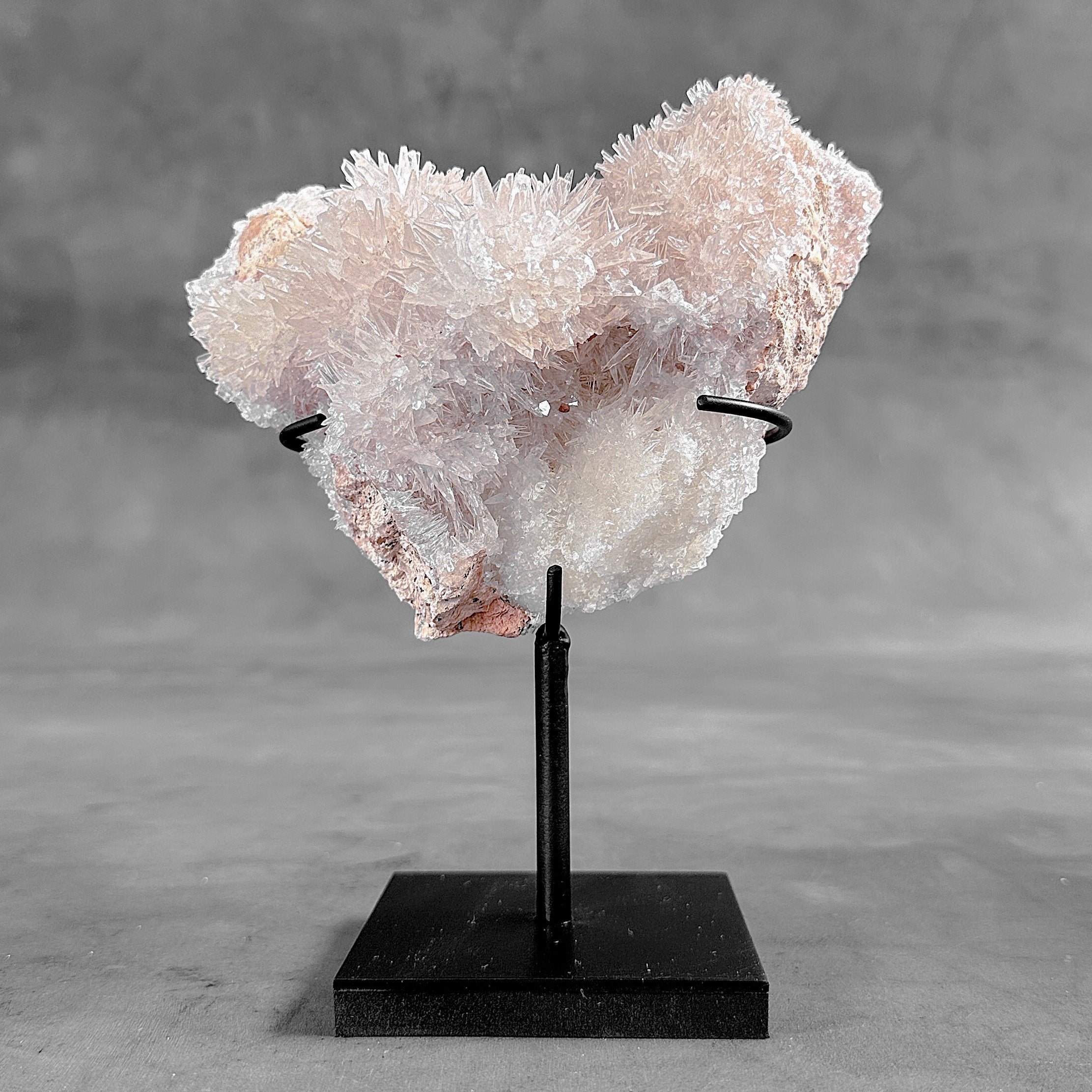 Beautiful Quartz Crystal cluster on a custom stand CC/593