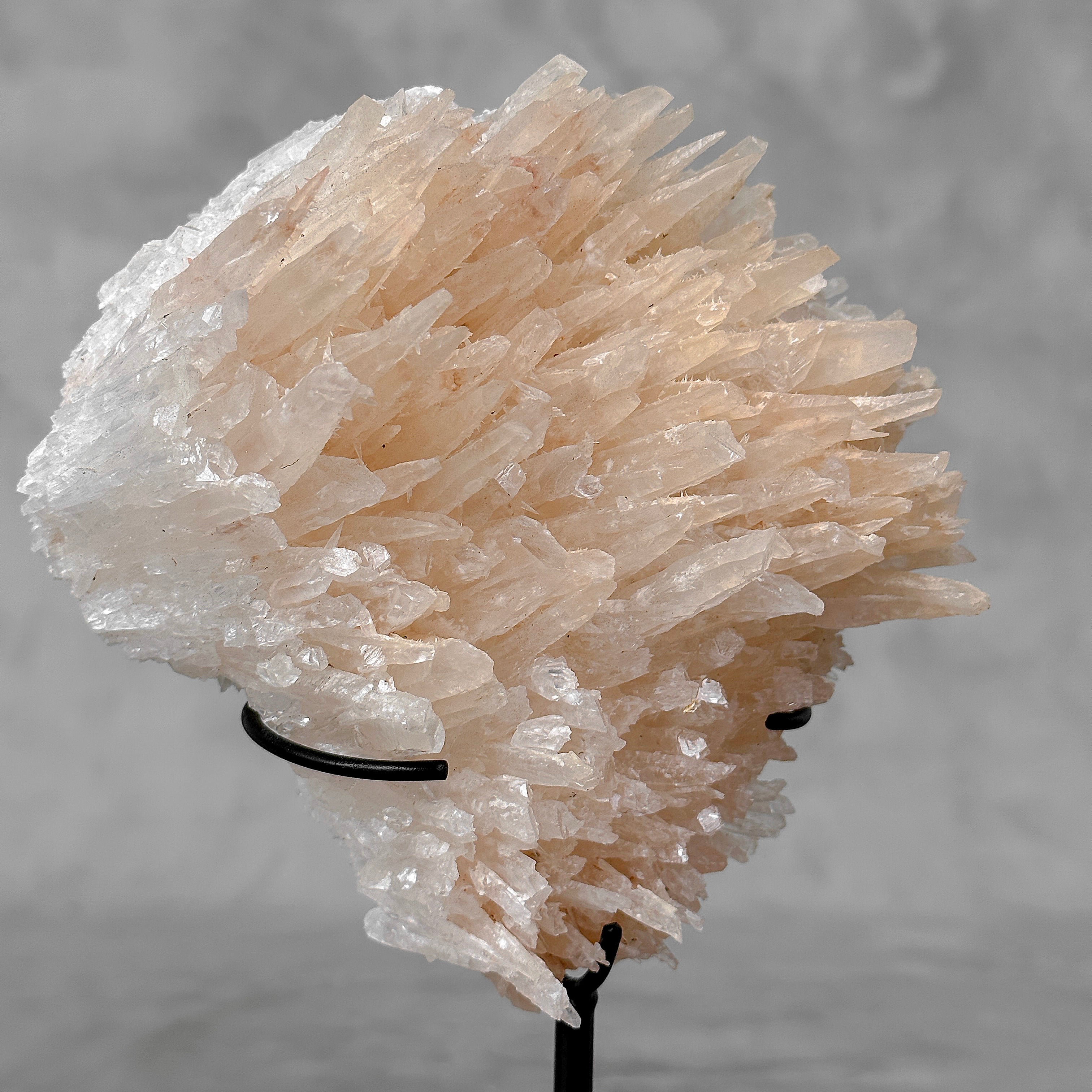 Beautiful Quartz Crystal cluster on a custom stand CC/580