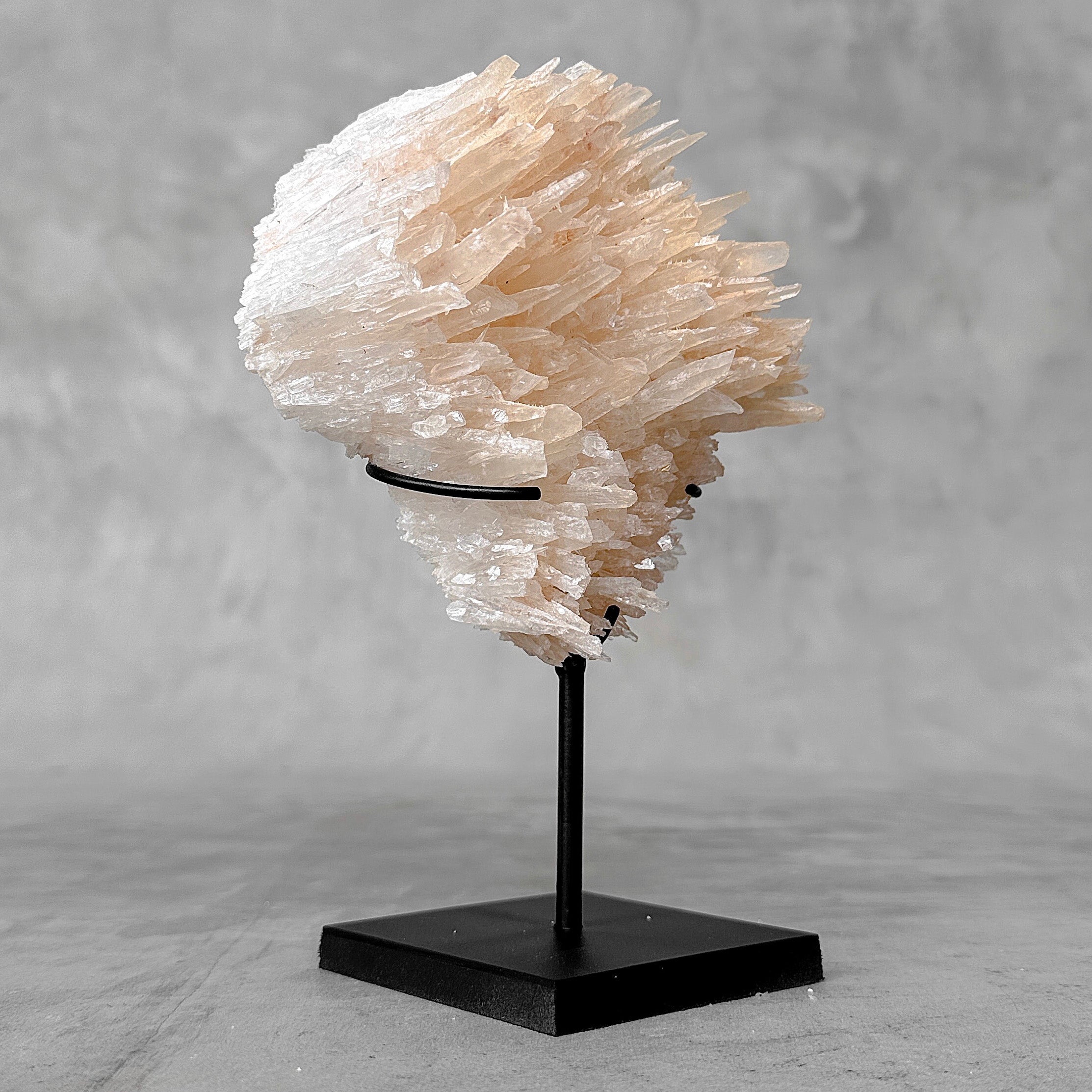 Beautiful Quartz Crystal cluster on a custom stand CC/580