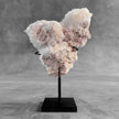 Beautiful Blush Pink Crystal cluster CC/600