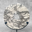 Marble Disc Grey  carving 9H/061