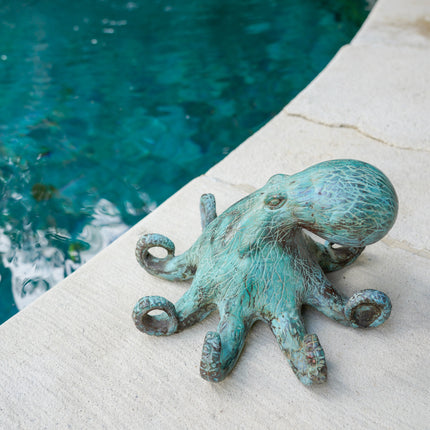 Octopus Patinated Bronze - Medium