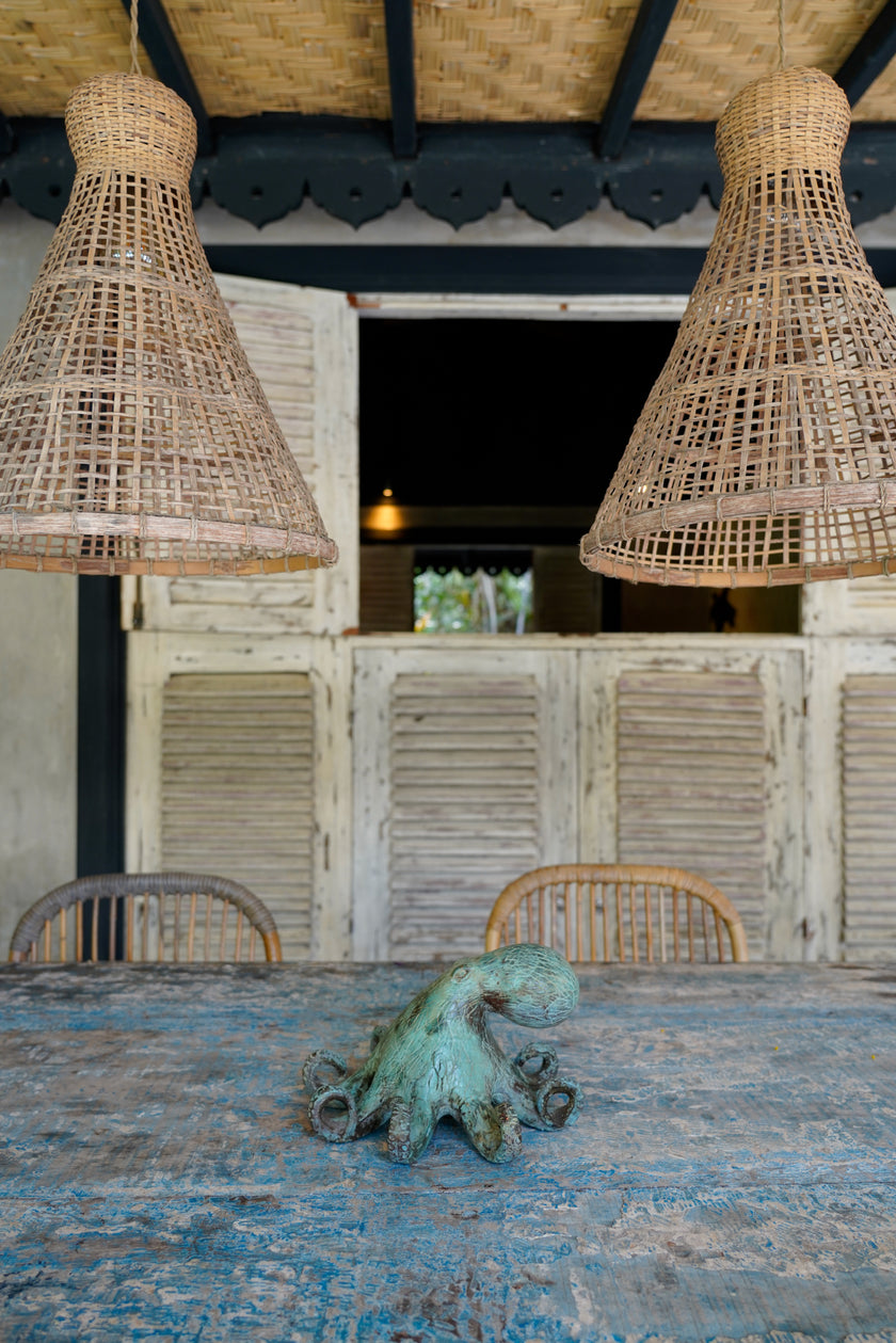 Octopus Patinated Bronze - Medium