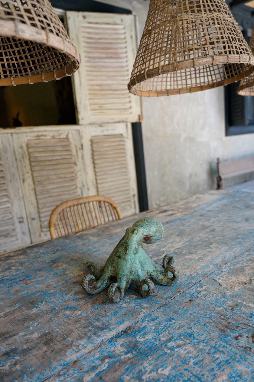 Octopus Patinated Bronze - Medium