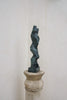 Lady Cubist Patinated Blue Bronze