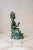 Buddha Vitarka Mudra Patinated Bronze