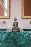 Buddha Vitarka Mudra Patinated Bronze