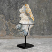 Beautiful Quartz Crystal cluster on a custom stand CC/008