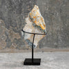 Beautiful Quartz Crystal cluster on a custom stand CC/008