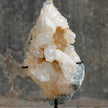 Beautiful Quartz Crystal cluster on a custom stand CC/008