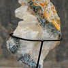 Beautiful Quartz Crystal cluster on a custom stand CC/008