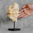 Beautiful Quartz Crystal cluster on a custom stand CC/158