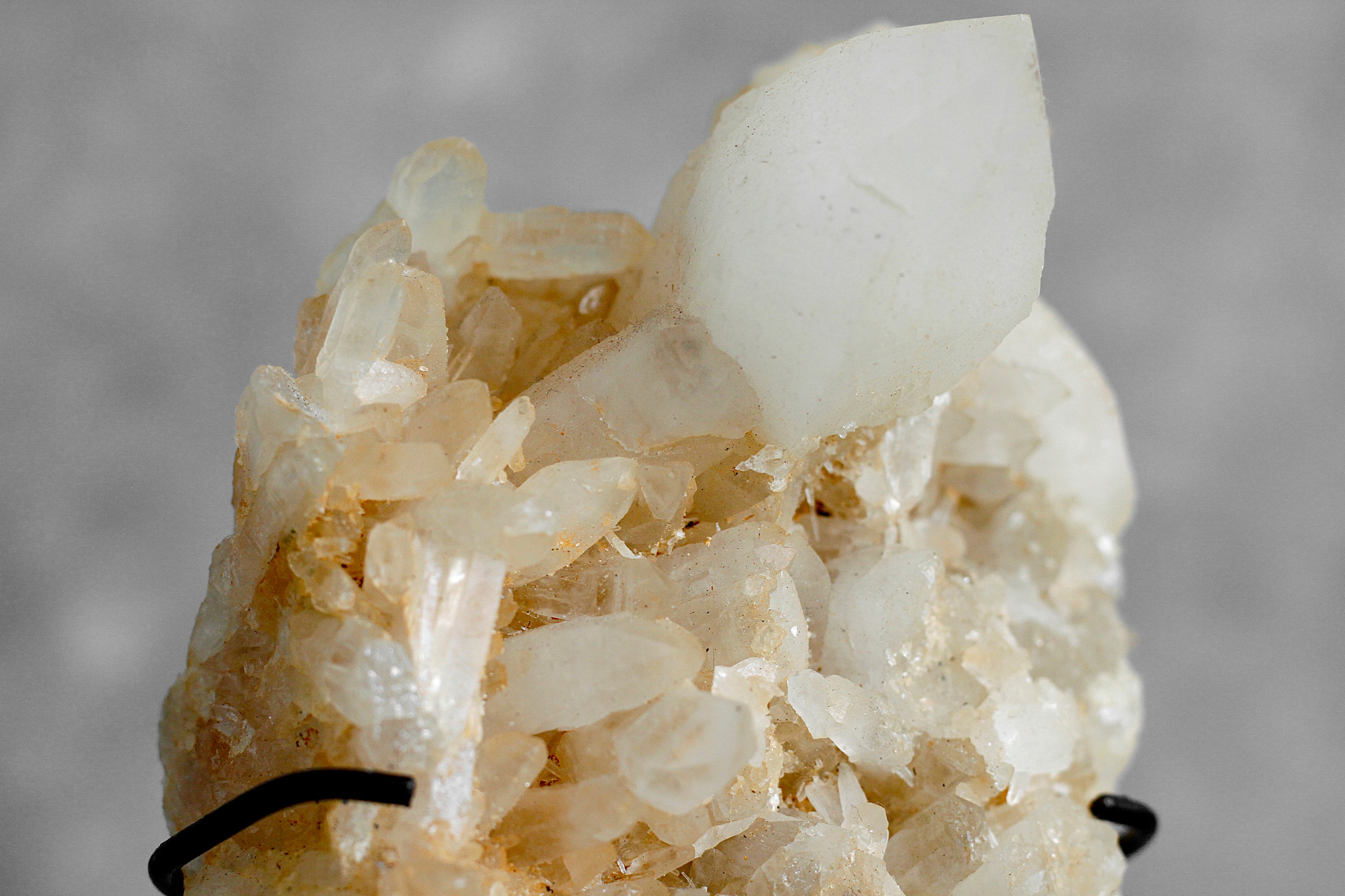 Beautiful Quartz Crystal cluster on a custom stand CC/158