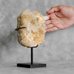 Beautiful Quartz Crystal cluster on a custom stand CC/097