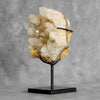 Beautiful Quartz Crystal cluster on a custom stand CC/099