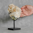 Beautiful Quartz Crystal cluster on a custom stand CC/131