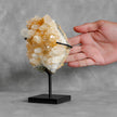 Beautiful Quartz Crystal cluster on a custom stand CC/093