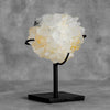 Beautiful Quartz Crystal cluster on a custom stand CC/275