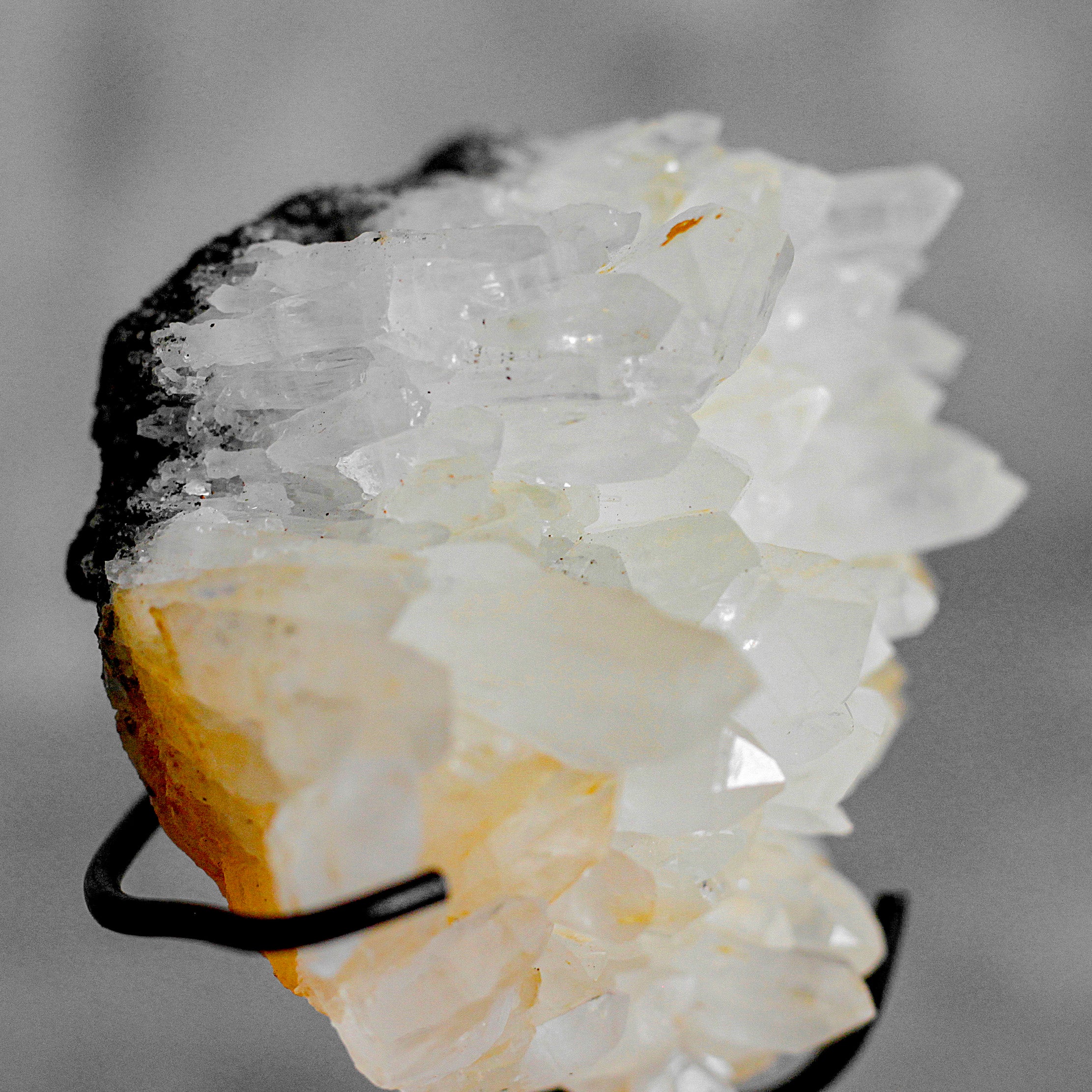 Beautiful Quartz Crystal cluster on a custom stand CC/275