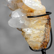 Beautiful Quartz Crystal cluster on a custom stand CC/274