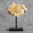 Beautiful Quartz Crystal cluster on a custom stand CC/286