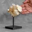 Beautiful Quartz Crystal cluster on a custom stand CC/286